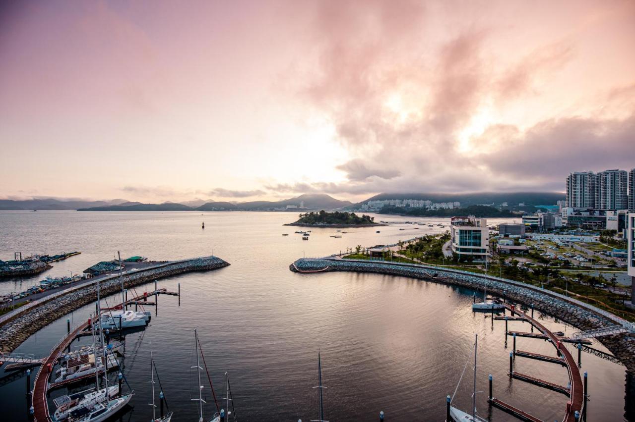 Ocean Marina Suite View Yeosu Exterior foto
